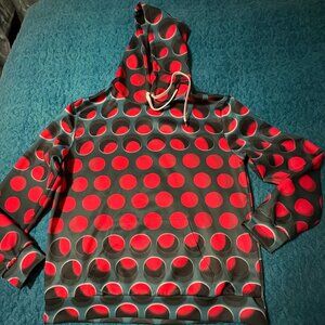 Sa-Shine Graphic Optical Illusion Sports Hoodie Pullover Sweatshirt Size XXL